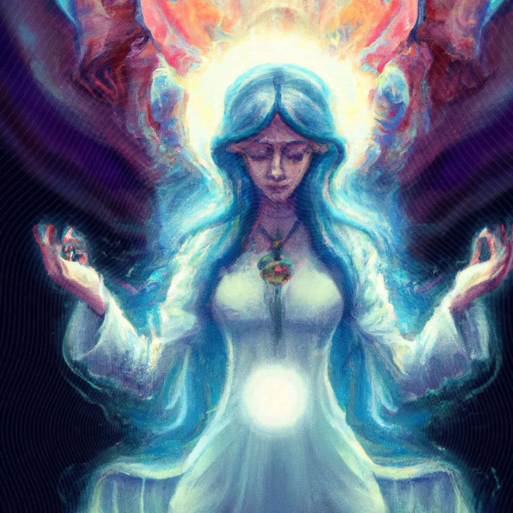 Desperte a Crença: Como Fortalecer sua Fé com o Espiritismo 2 uma obra de arte ilustrativa de como fortalecer a fé segundo o espiritismo