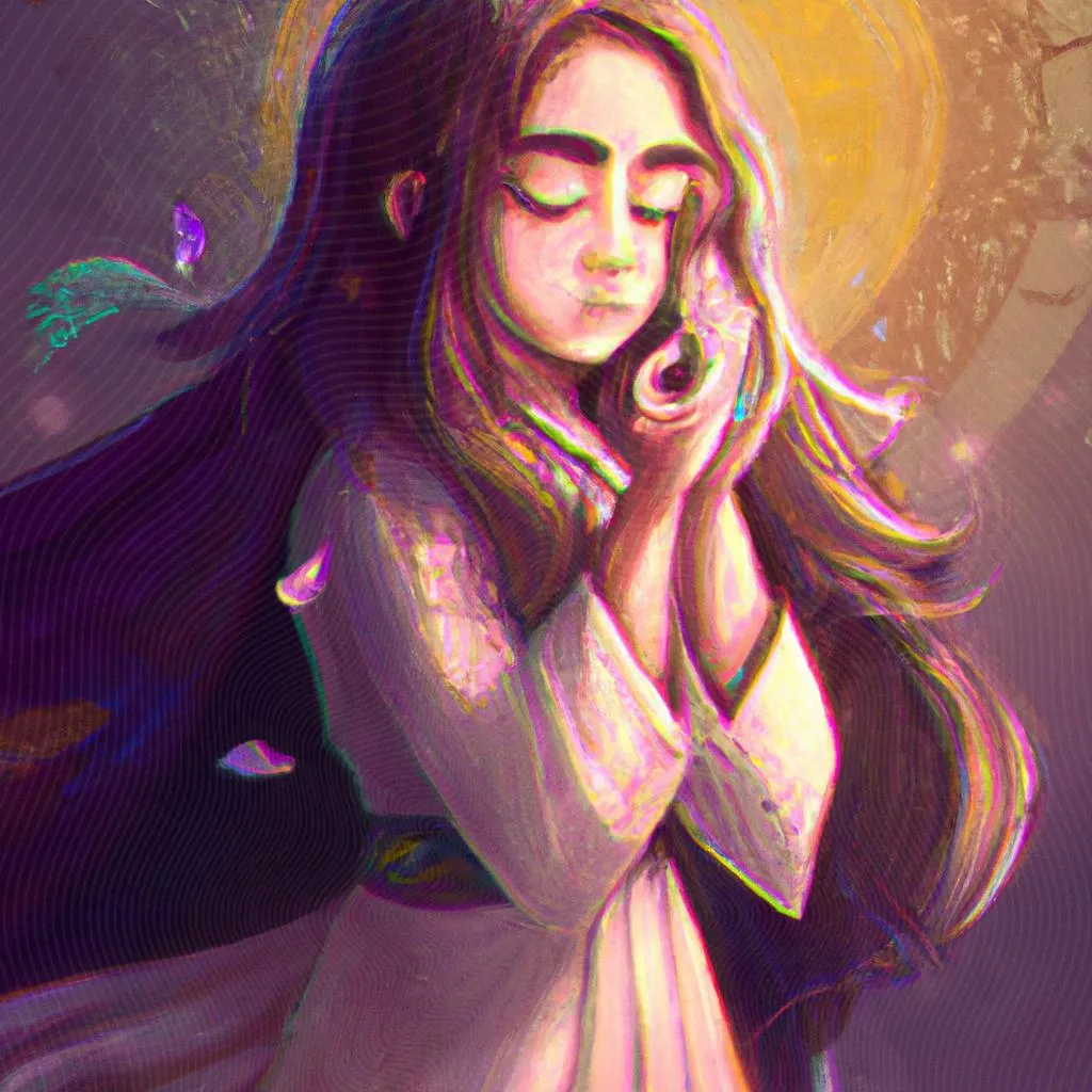 um retrato esboçado de como orar para receber os dons do espirito santo