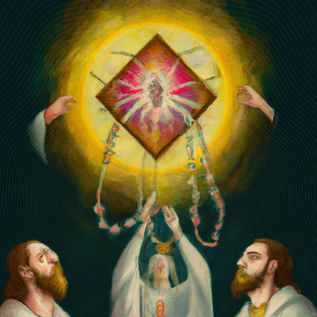 um desenho arquitetônico sobre corpus christi na visao espirita