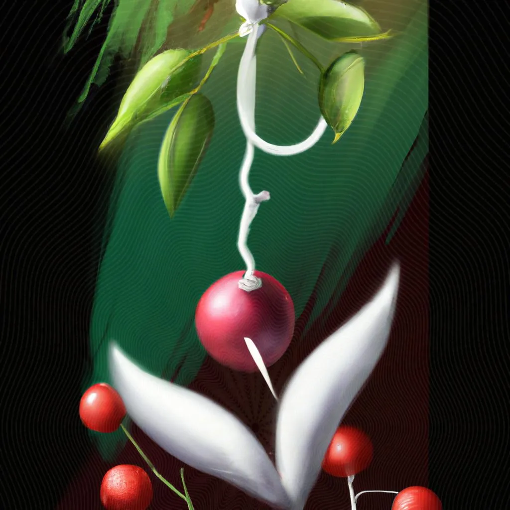 uma vista panorâmica ilustrada de decoração frutos do espirito