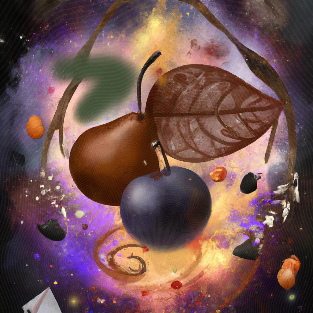 uma arte gráfica sobre decoração frutos do espirito
