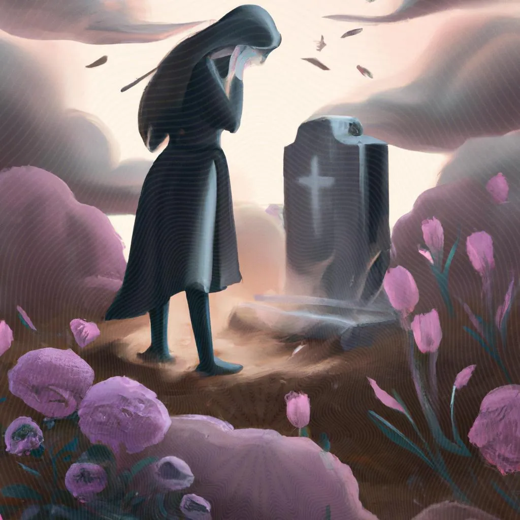 um desenho animado sobre deixai os mortos enterrarem seus mortos espiritismo
