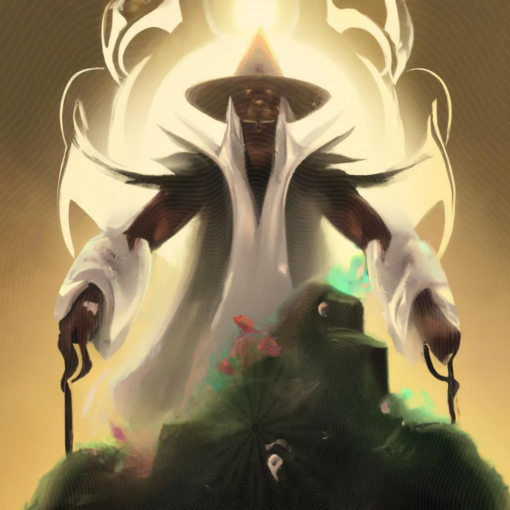 Deus no Espiritismo: Revelações Surpreendentes! 3 uma cena gráfica de deus espiritismo