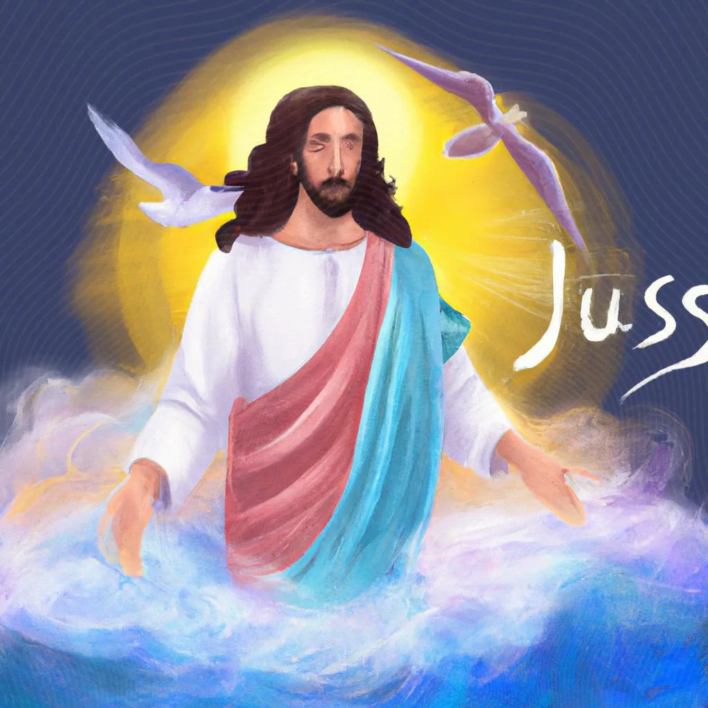  uma imagem gráfica sobre deus jesus e espirito santo são um só