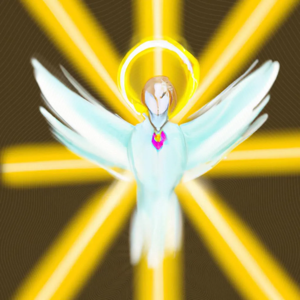 uma obra de arte ilustrativa de divino espirito santo desenho png