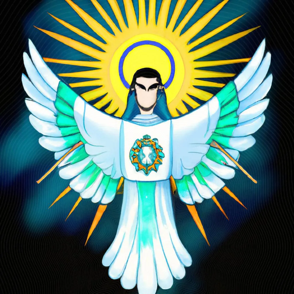 um desenho artístico sobre divino espirito santo desenho png