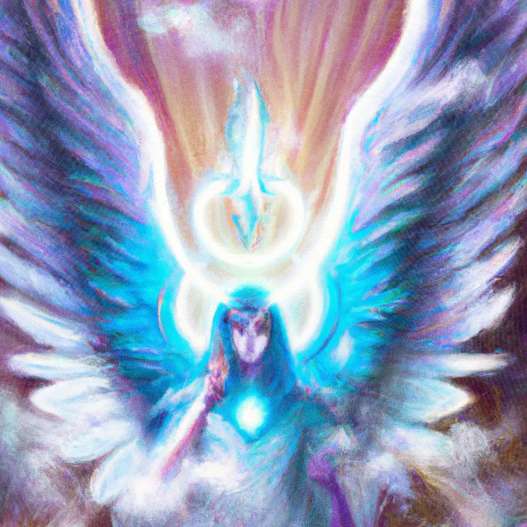 Descubra o Poder Transformador do Divino Espírito Santo no Seu Dia a Dia 4 uma impressão artística de divino espirito santo dia