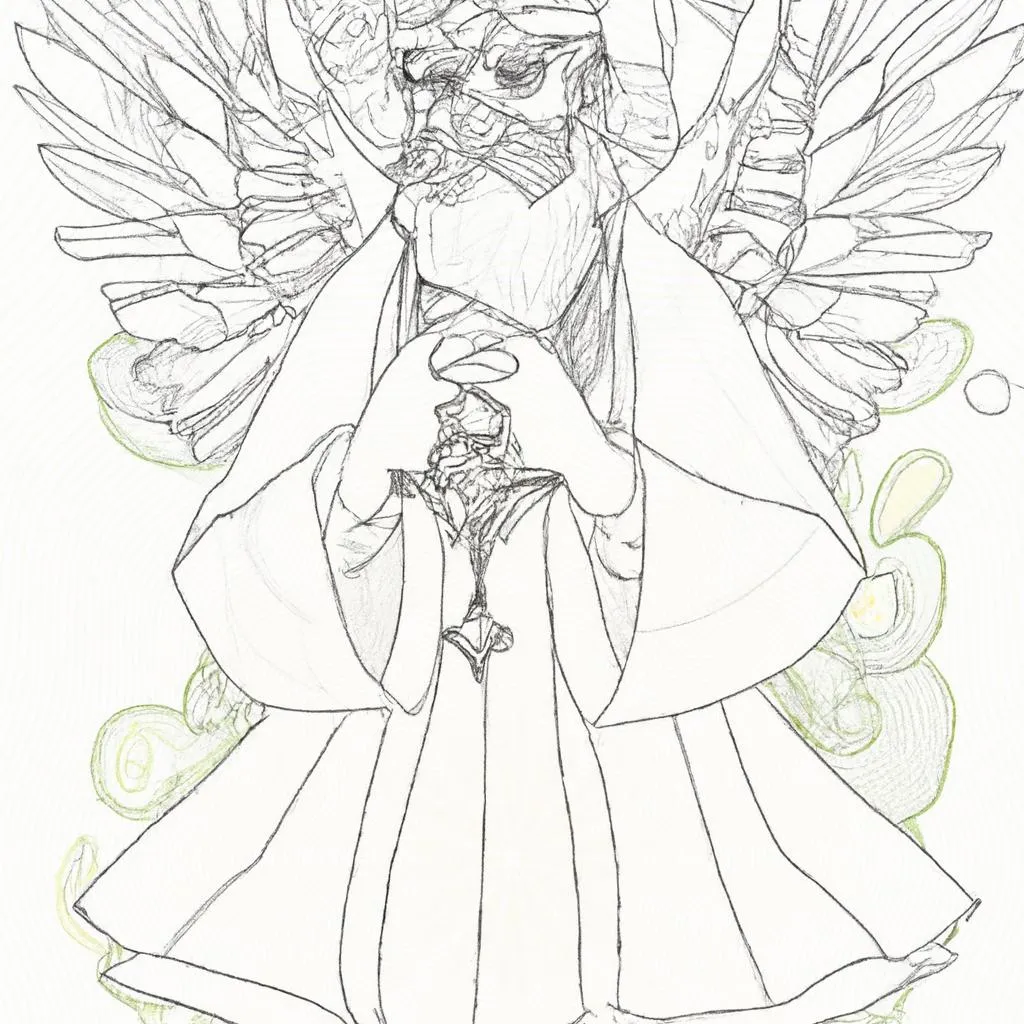 Descubra os Don(s) do Espírito Santo em Desenhos para Colorir 4 uma ilustração de dons do espirito santo para colorir