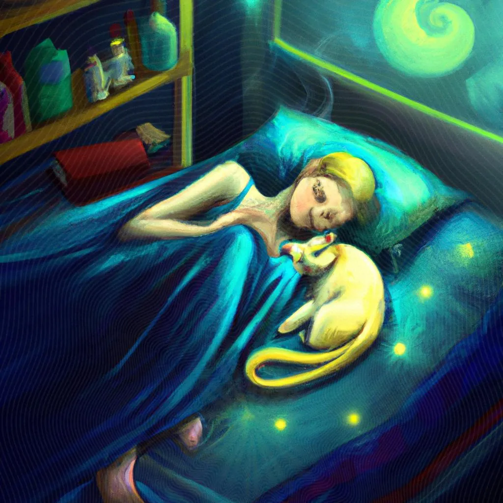 Dormir com gato no espiritismo: conheça o significado 4 uma imagem simbólica de dormir com gato espiritismo