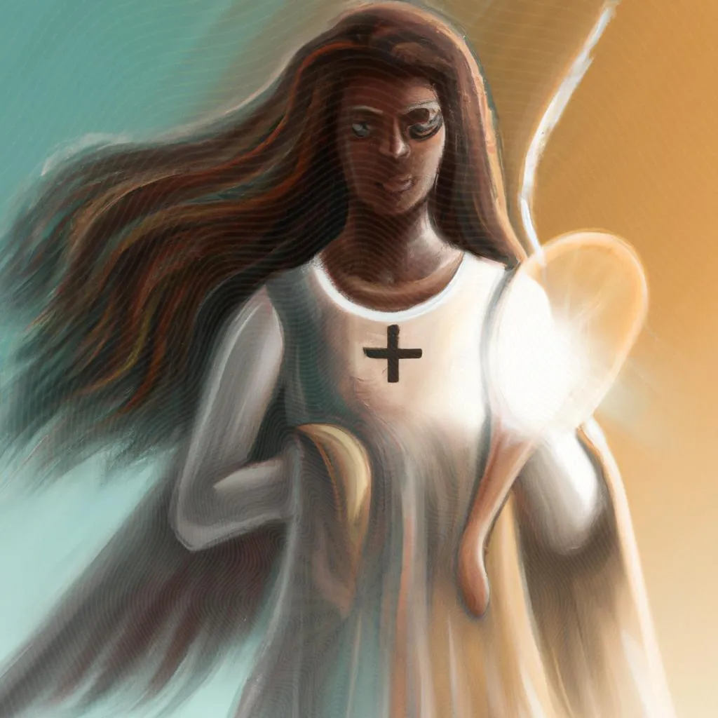 uma imagem impressionista de é o espirito santo que convence