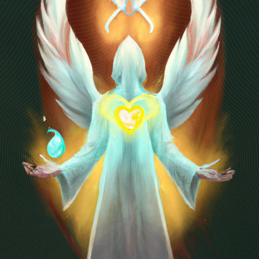 uma arte gráfica sobre é o espirito santo que convence