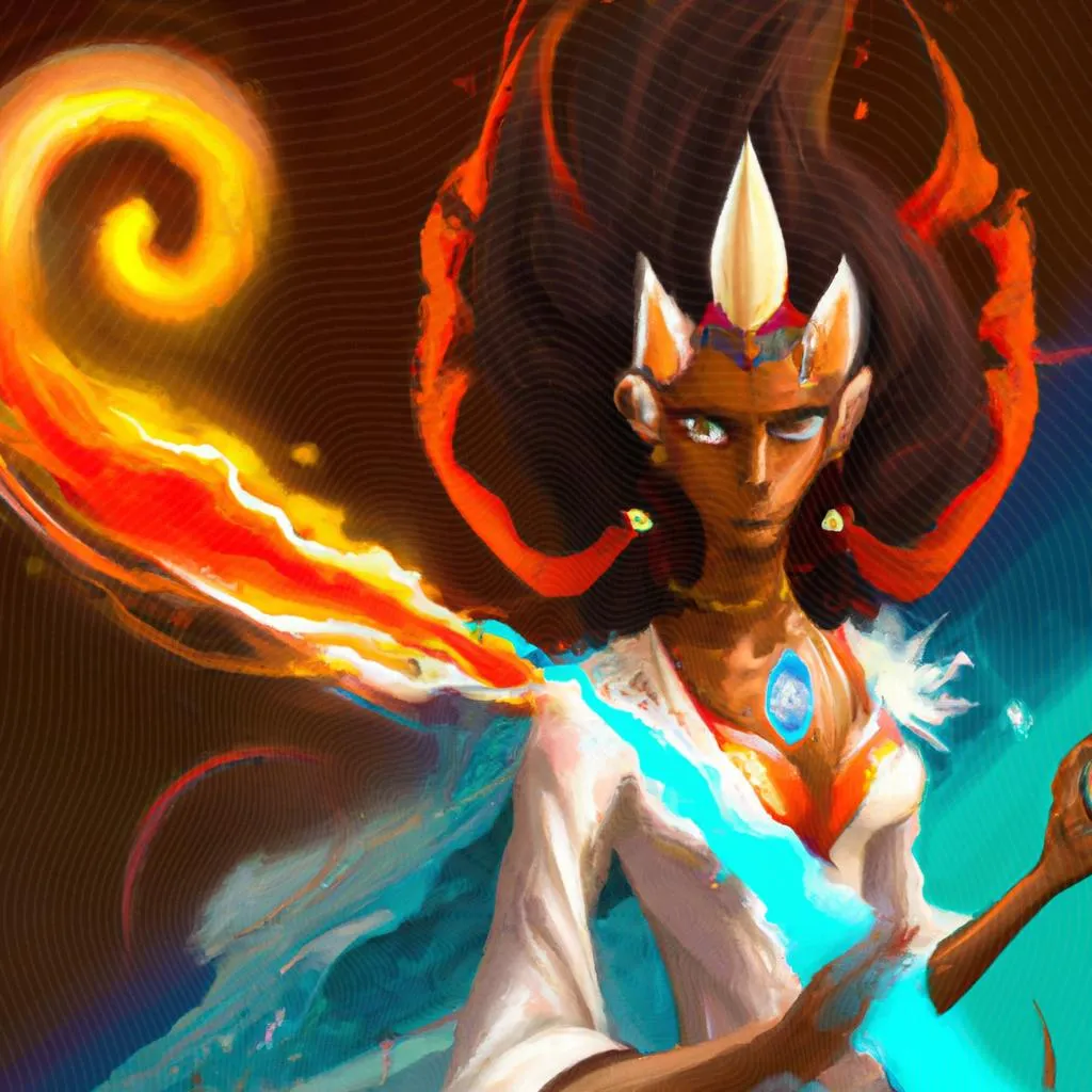 uma obra de arte ilustrativa de efusão do espirito santo
