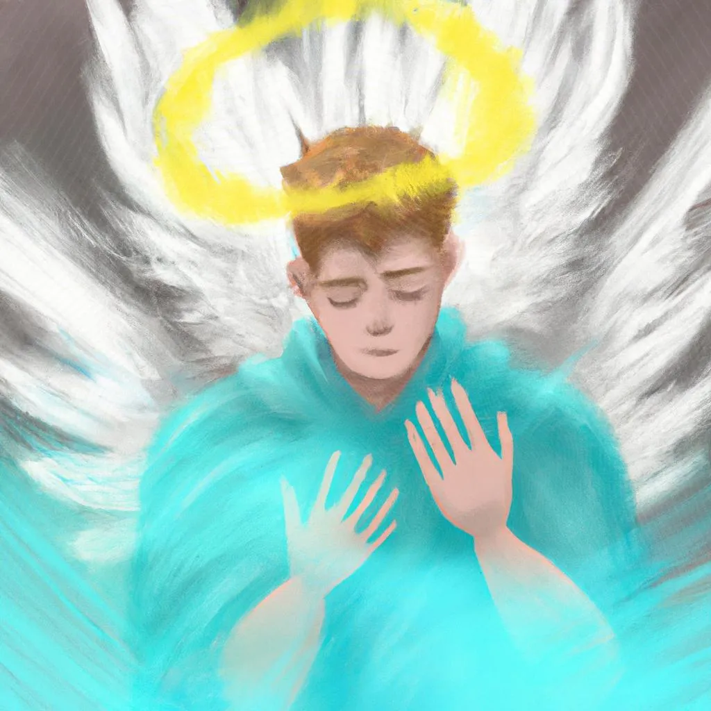 um esboço artístico sobre em nome do pai do filho do espirito santo amem