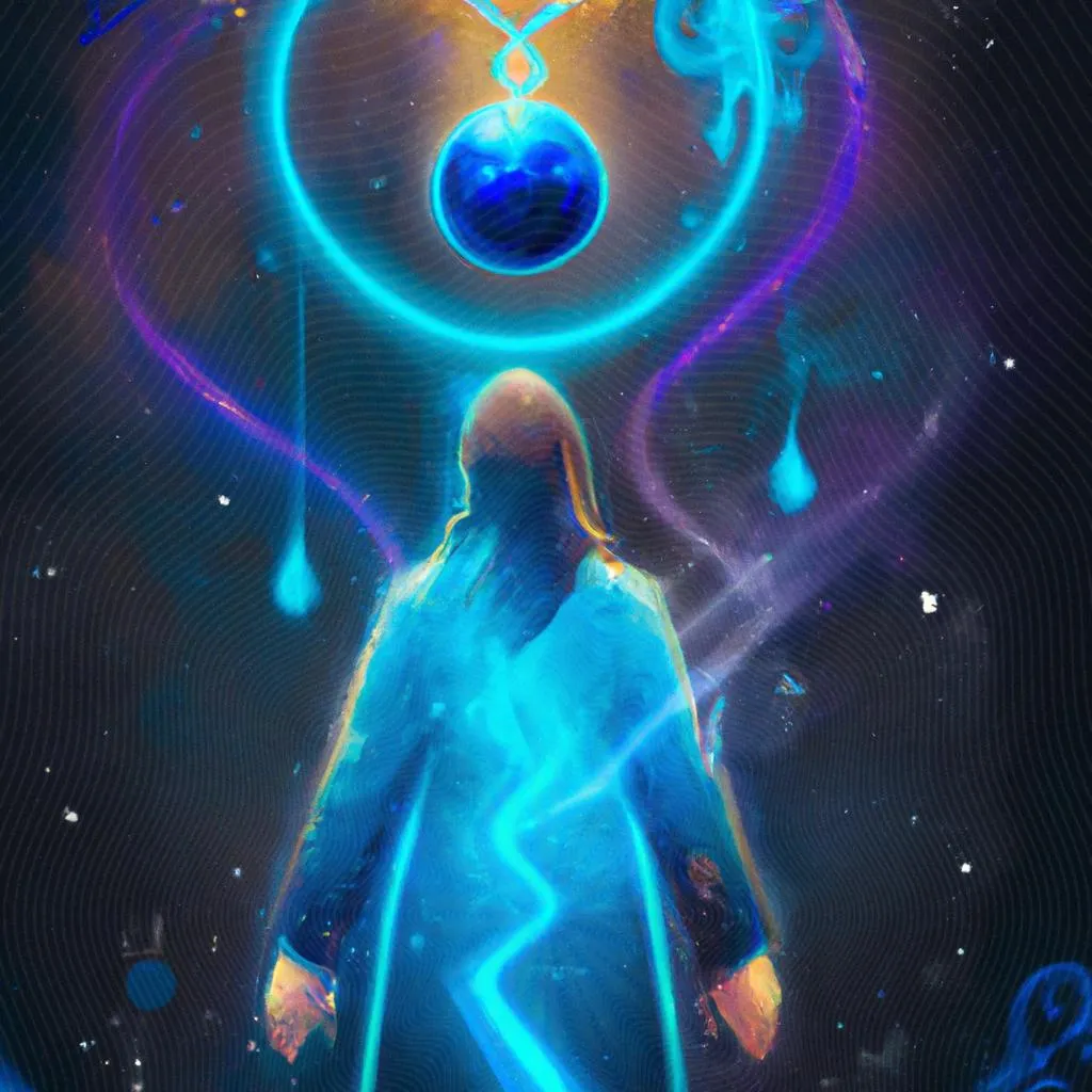 Entenda como a energia estática impacta o espiritismo 3 uma figura desenhada de energia estatica espiritismo
