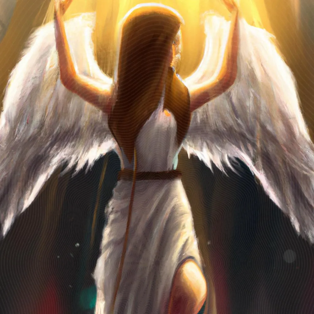 uma obra de arte ilustrativa de enviarei o espirito santo