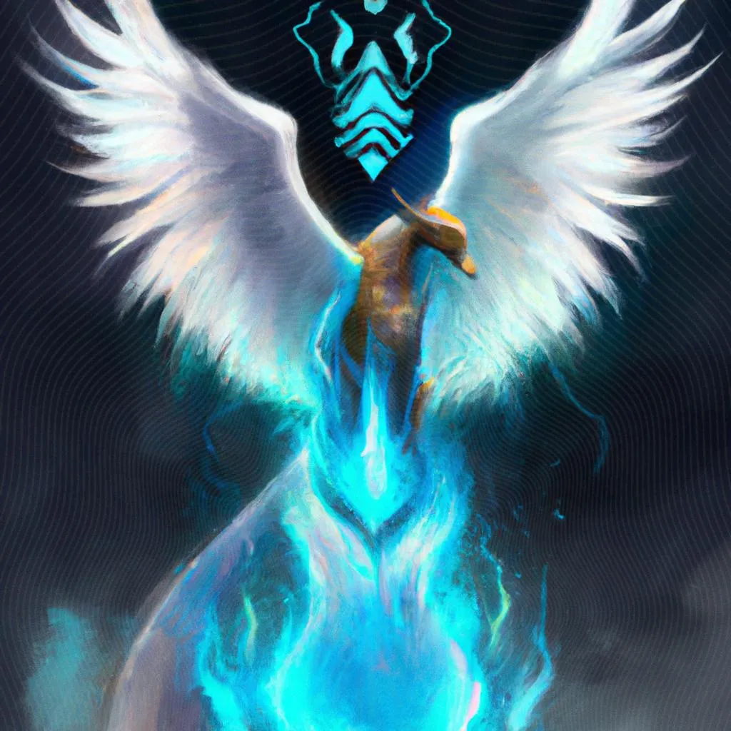 uma imagem impressionista de espirito consolador
