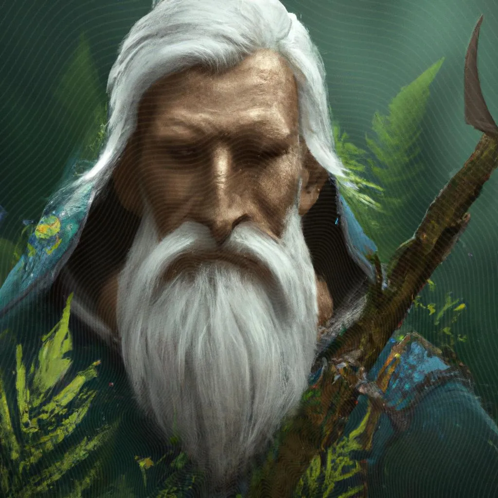 imagem desenhada espirito da floresta the witcher 3 localização
