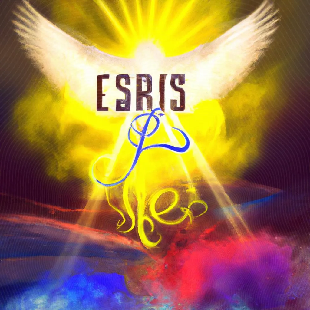 uma composição ilustrativa de espirito de deus esta aqui