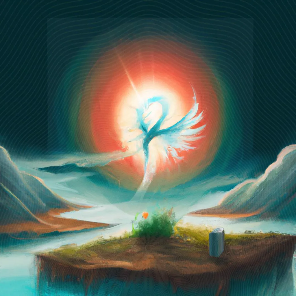 Espirito de Deus: Aprenda a Identificar Sua Presença Aqui 4 um desenho técnico sobre espirito de deus esta neste lugar