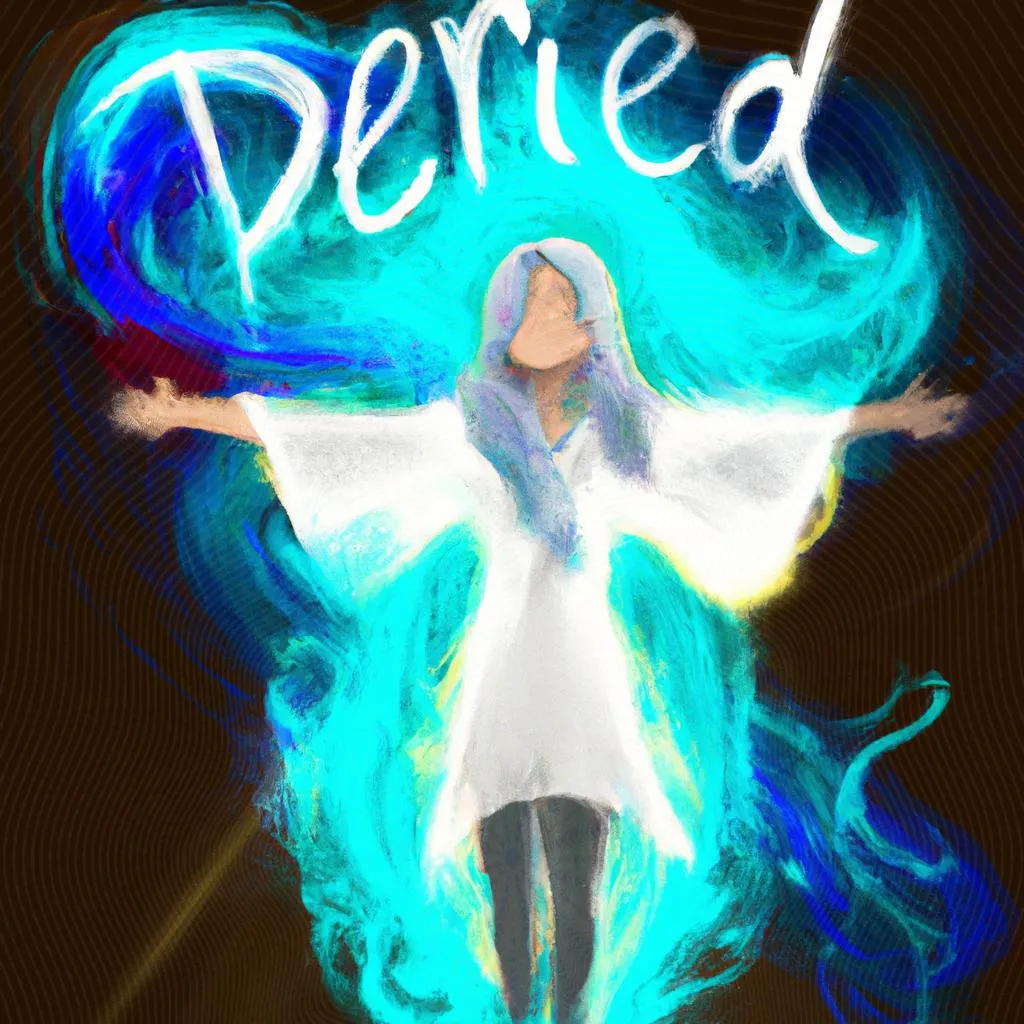 uma representação visual de espirito de deus estou aqui