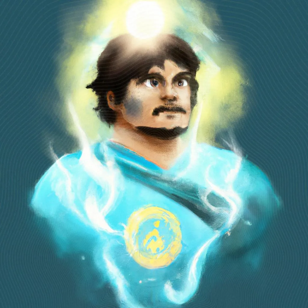 Espirito de Maradona: A Conexão entre o Além e o Legado do Craque 2 uma arte em gravura de espirito de maradona