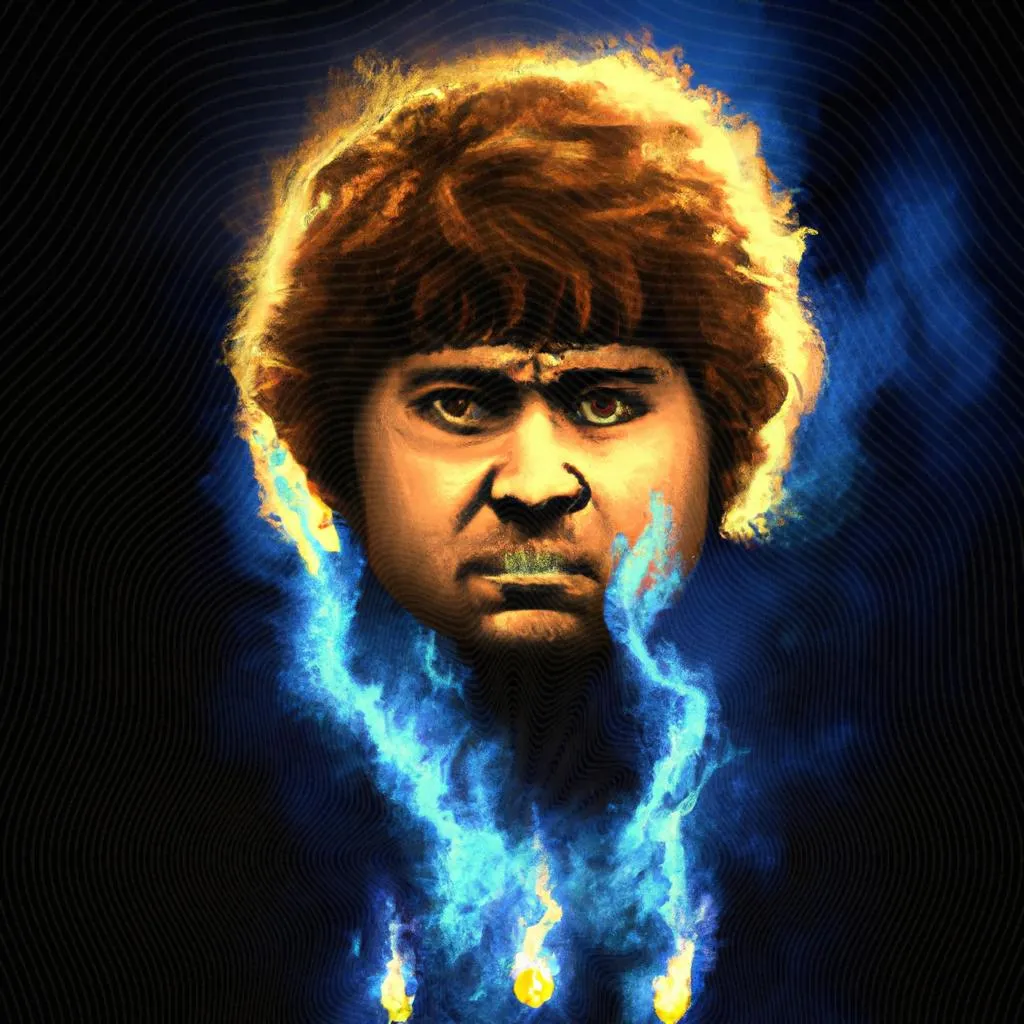 Espirito de Maradona: A Conexão entre o Além e o Legado do Craque 3 uma imagem estampada de espirito de maradona