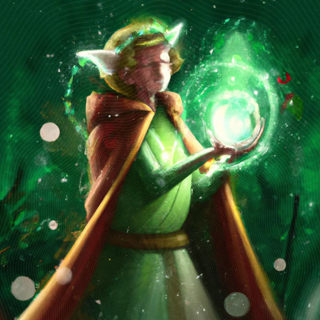 uma impressão artística de espirito de natal
