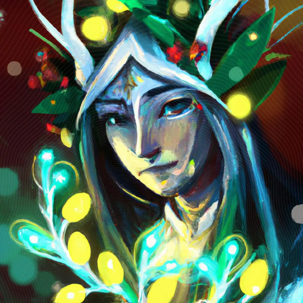 um desenho arquitetônico sobre espirito de natal