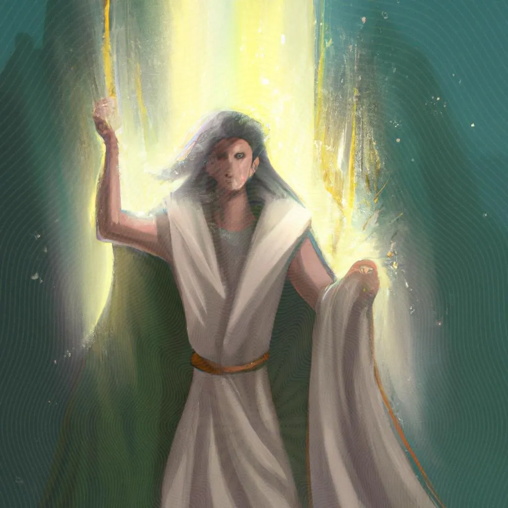 um esboço artístico sobre espirito do trino deus