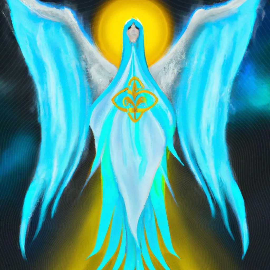 uma imagem estampada de espirito do trino deus