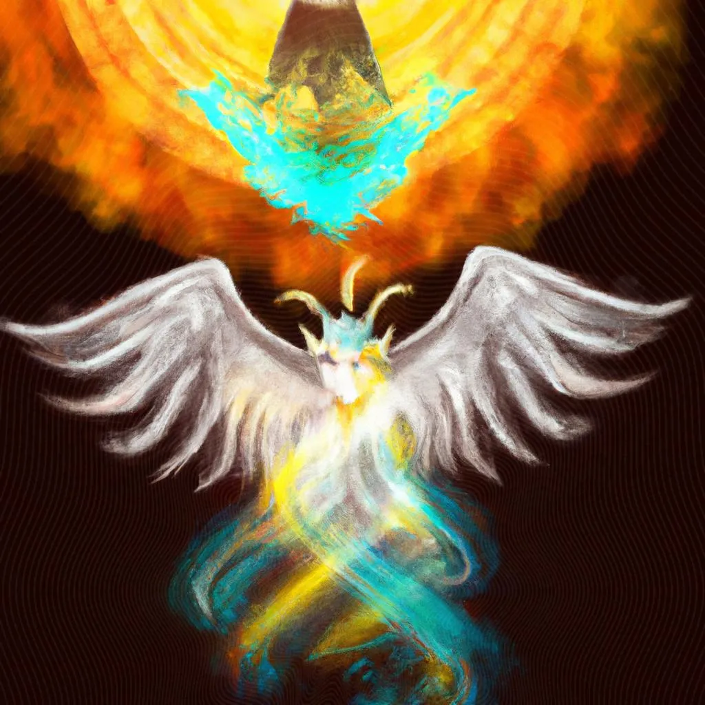 uma composição ilustrativa de espirito do vivo deus