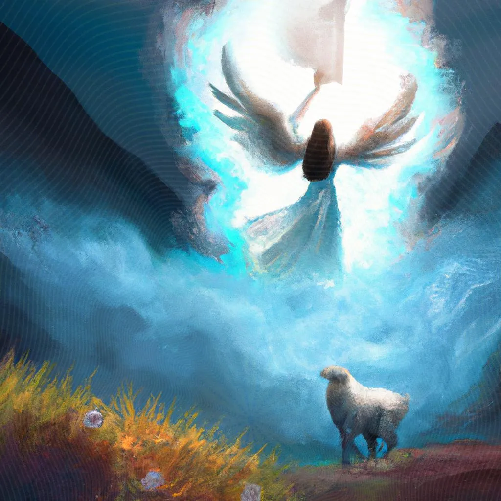 uma imagem estampada de espirito sant