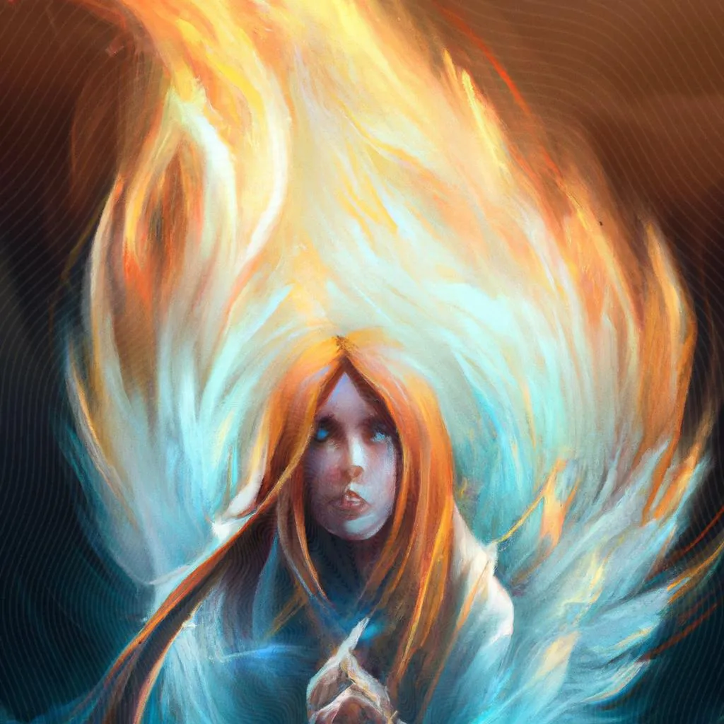 uma composição ilustrativa de espirito sant