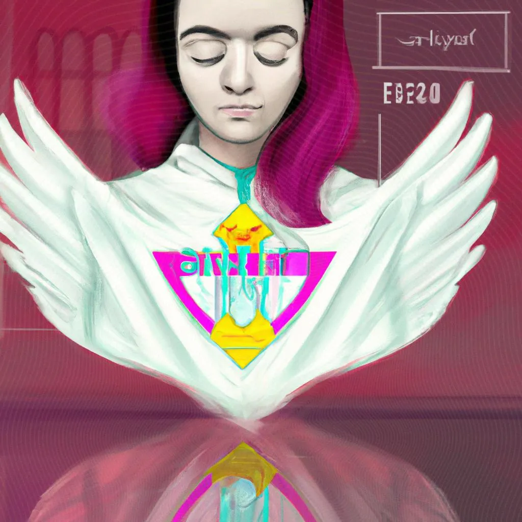 uma figura artística de espirito santo em ingles