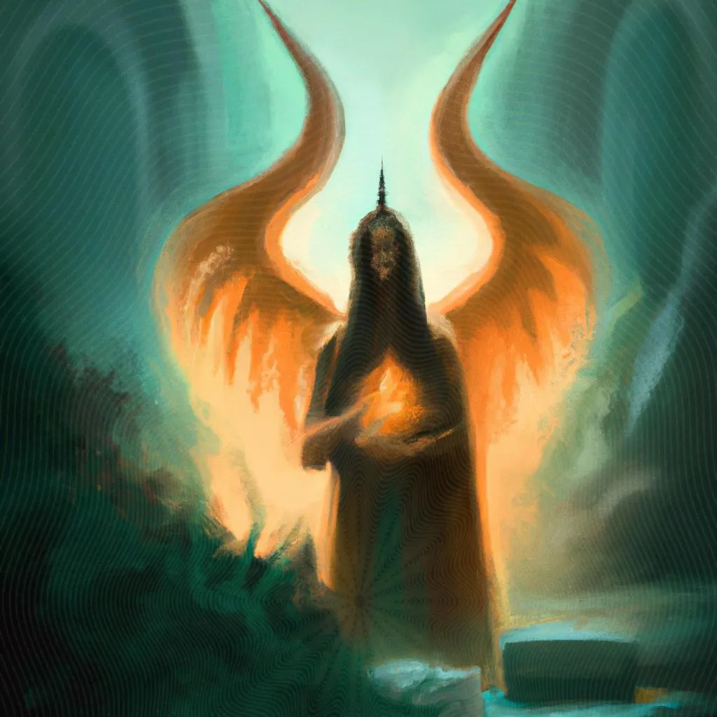 uma obra de arte ilustrativa de espirito santo escola