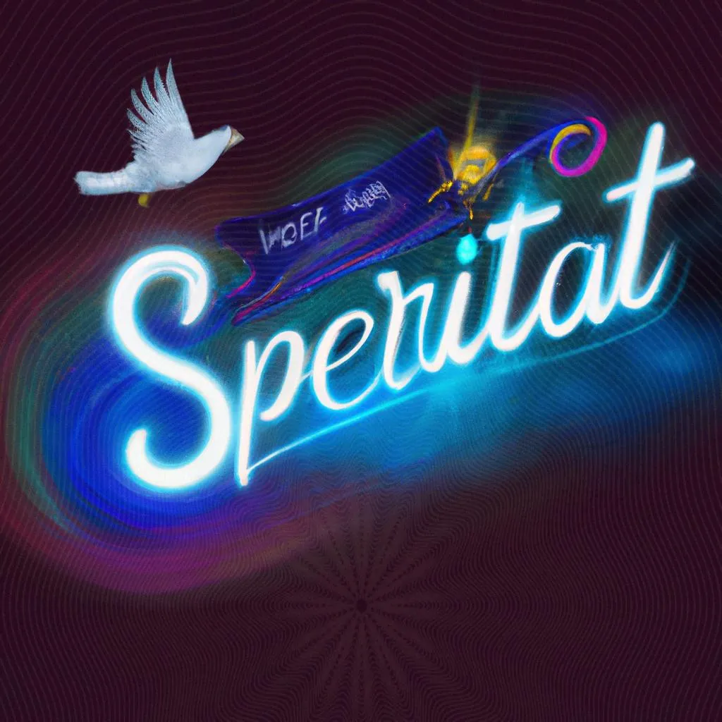 Desperte sua alma com as melhores frases espirituais do Espírito Santo 3 uma ilustração realista de espirito santo frases