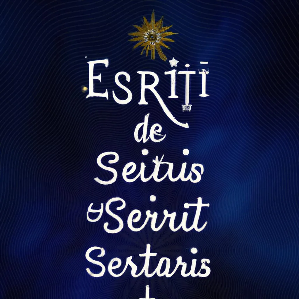  uma imagem gráfica sobre espirito santo frases curtas