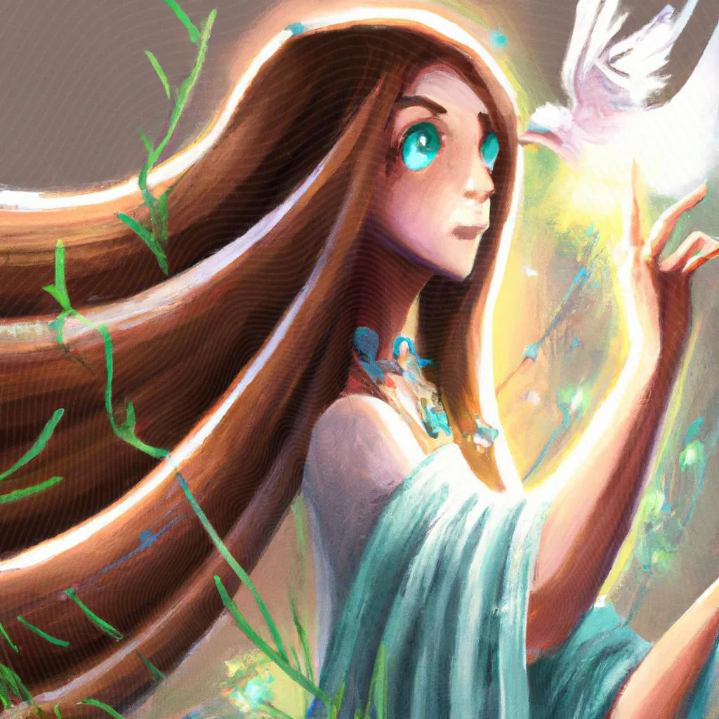 uma composição ilustrativa de espirito santo mensagem