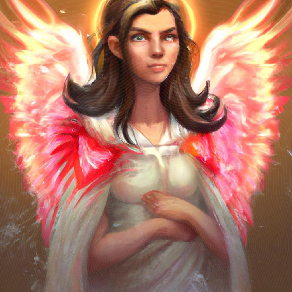 uma pintura figurativa de espirito santo michely