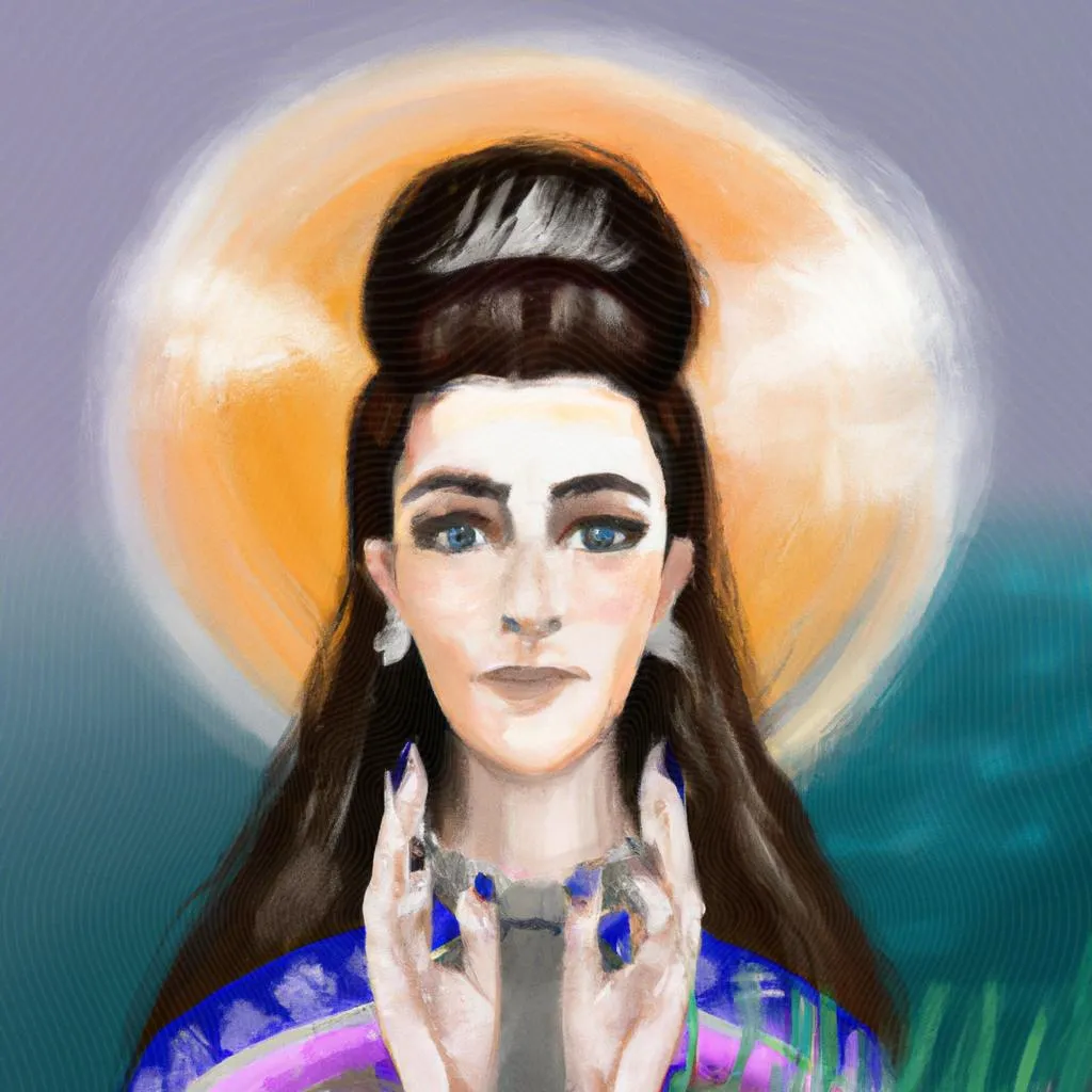 uma ilustração de espirito santo olhe por mim