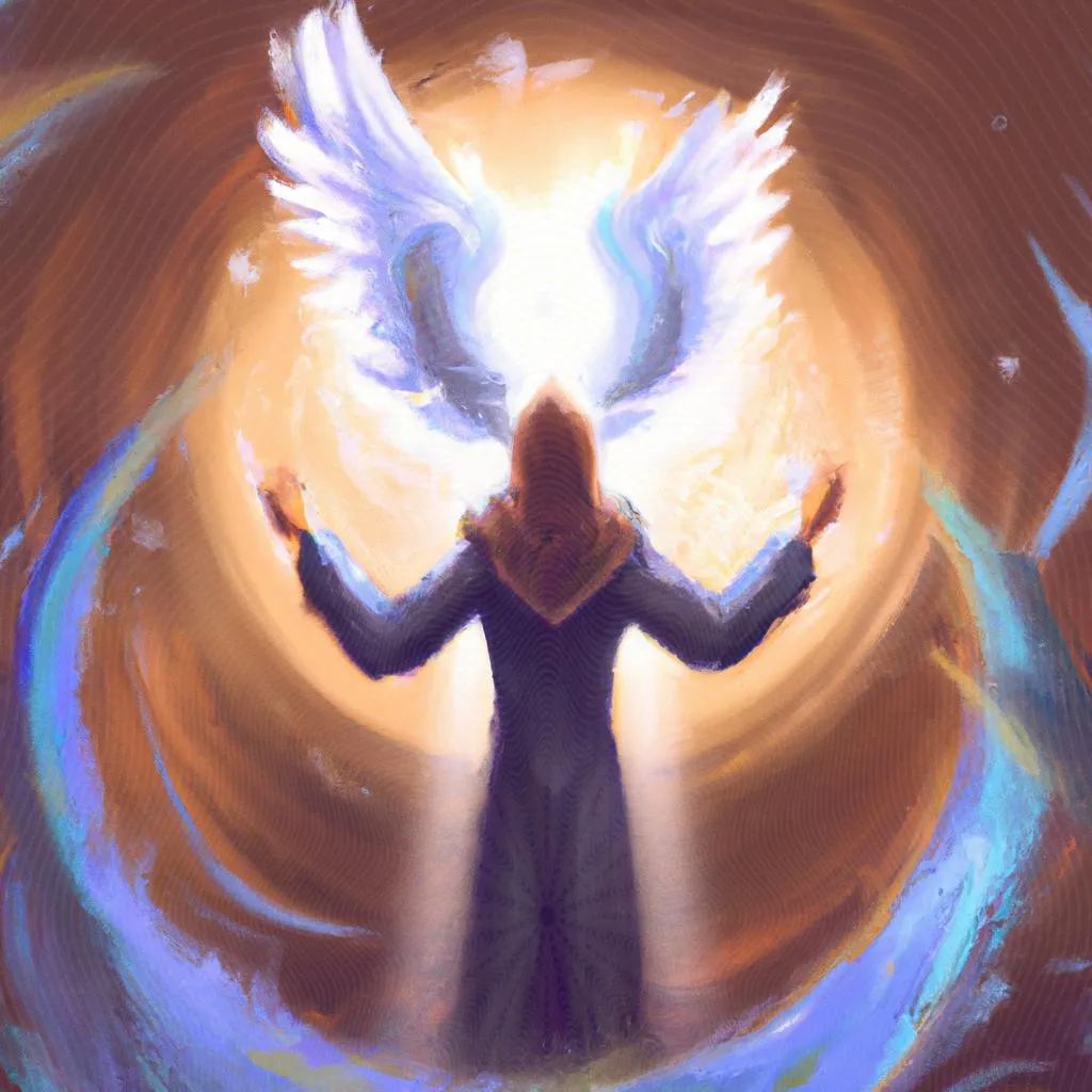 uma composição ilustrativa de espirito santo vem