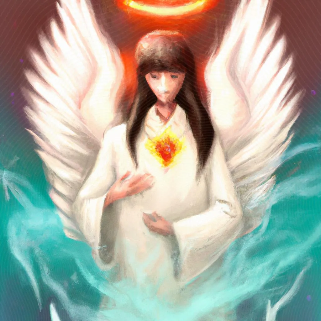 Espirito Santo: A Intercessão Divina que Transforma Vidas! 2 uma cena ilustrada de espirito santo vem interceder por mim