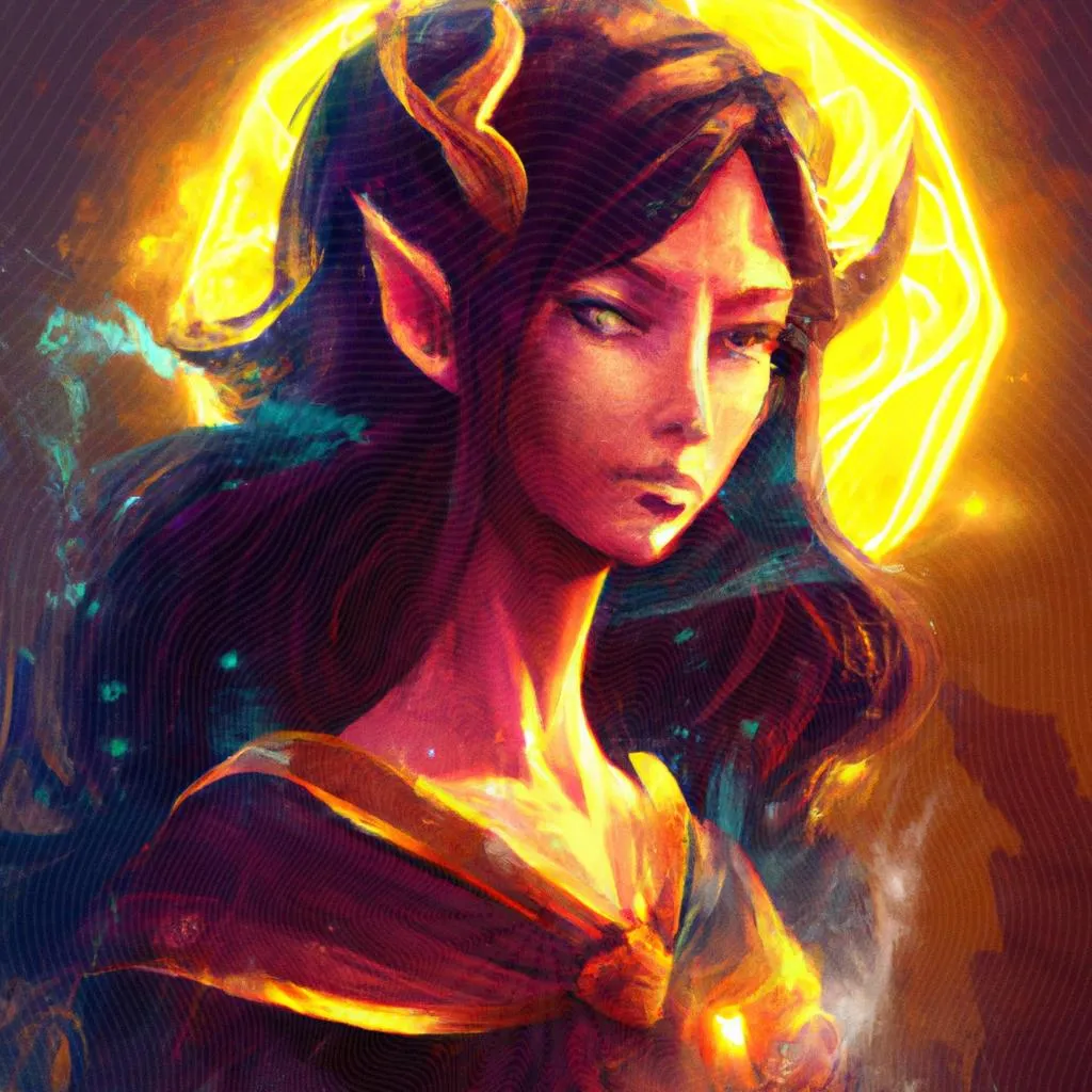 uma impressão artística de espirito shekinah