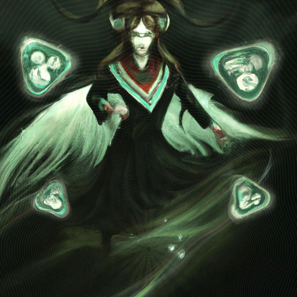 um retrato artístico sobre espiritos obsessores sinais