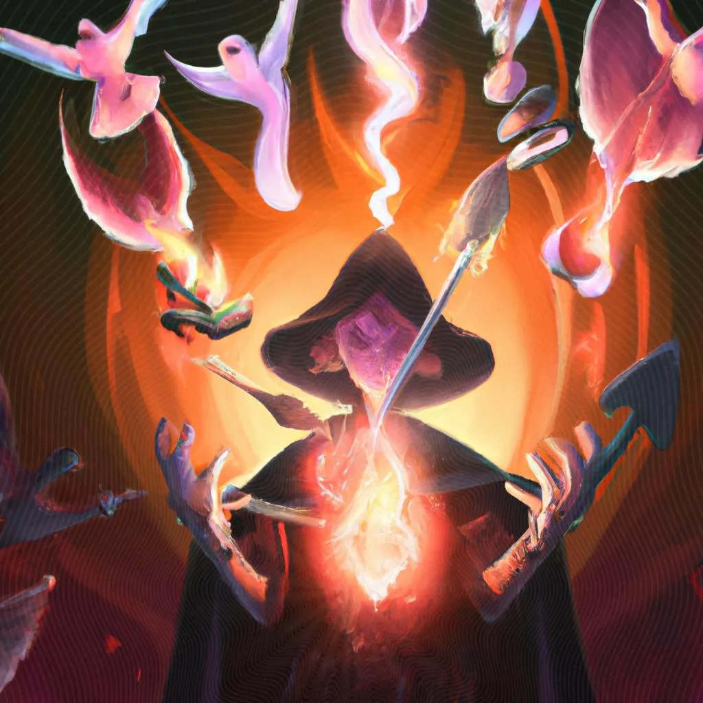 uma ilustração realista de espiritos obsessores vicios