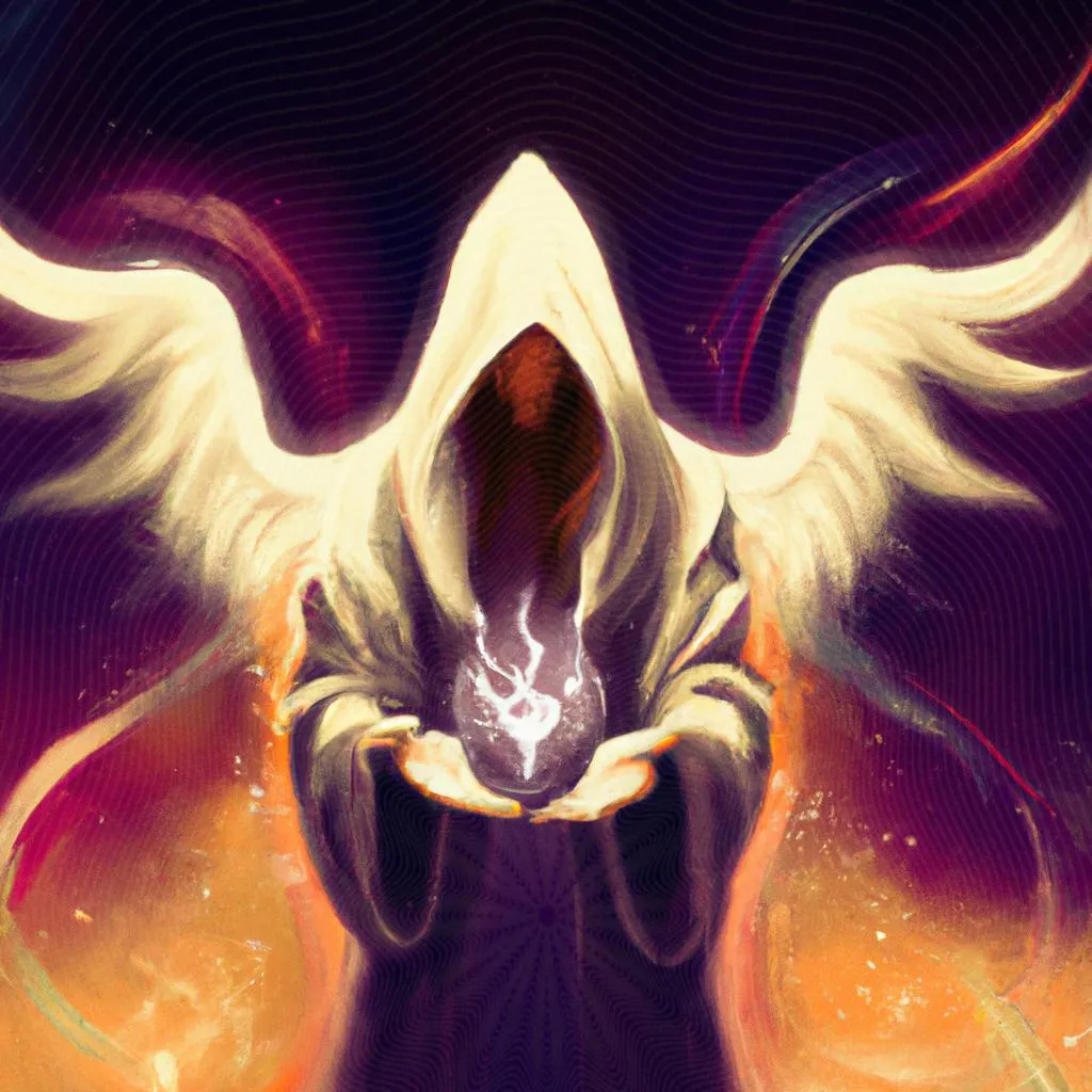 uma paisagem ilustrada de evangelização espirita