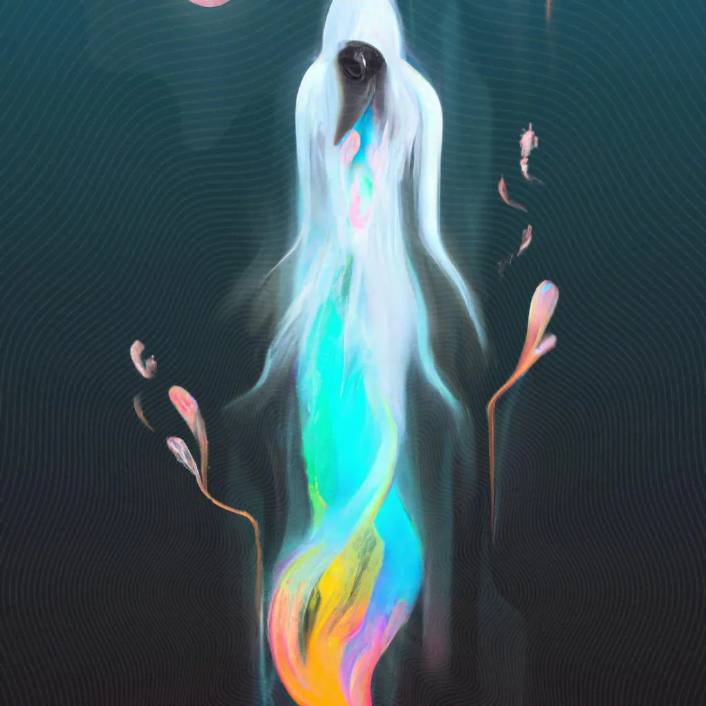 uma composição ilustrativa de existem espiritos