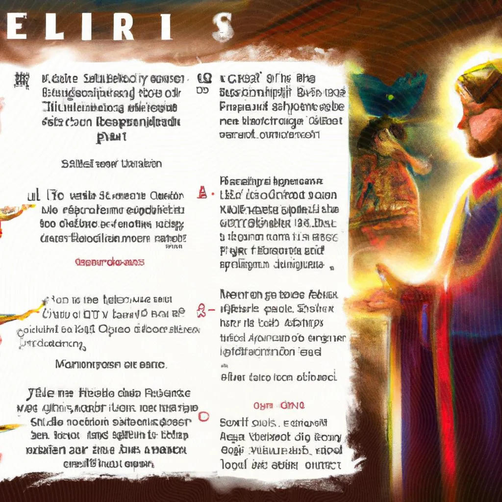 um esquema ilustrado de explicação do capítulo xii do evangelho segundo o espiritismo