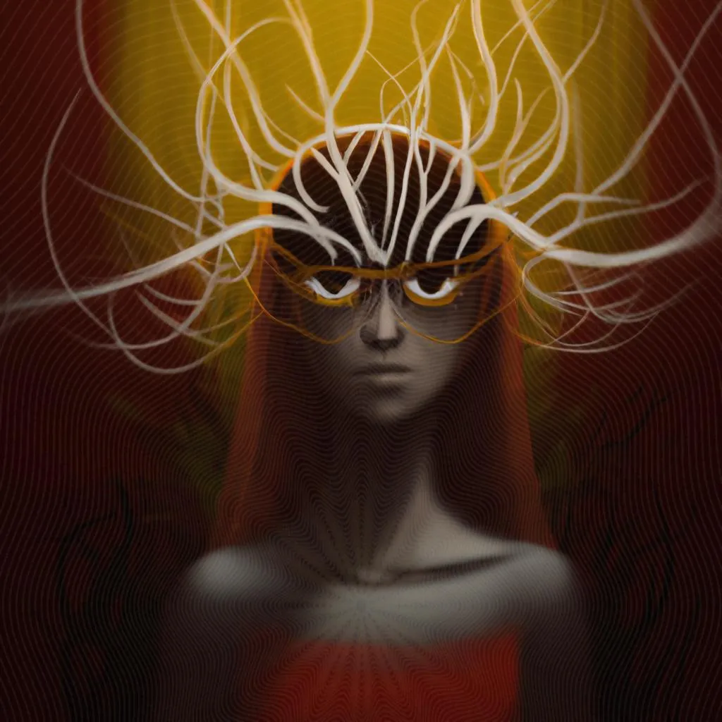Formigamento na Cabeça: Significado Espiritual e Esotérico 3 uma obra de arte ilustrativa de formigamento na cabeça espiritismo