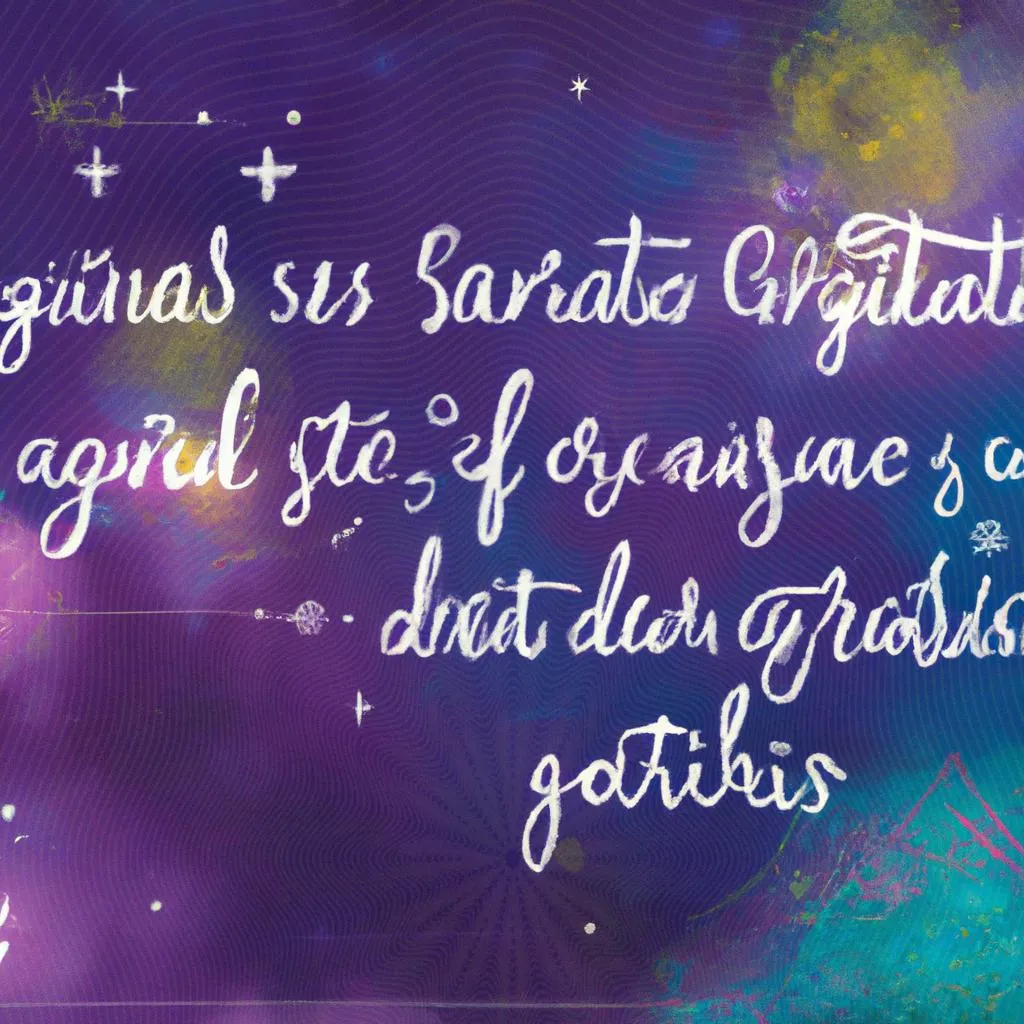 uma cena ilustrada de frases espiritas de gratidão